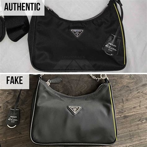 prada re edition 2005 nylon fake vs real|prada re nylon shoulder bag.